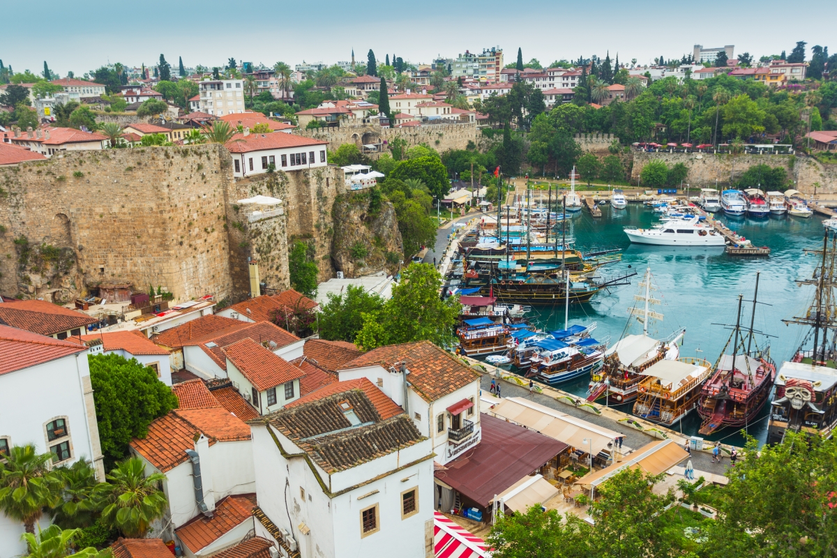 Antalya Old City Tour And Waterfalls From Istanbul By Plane