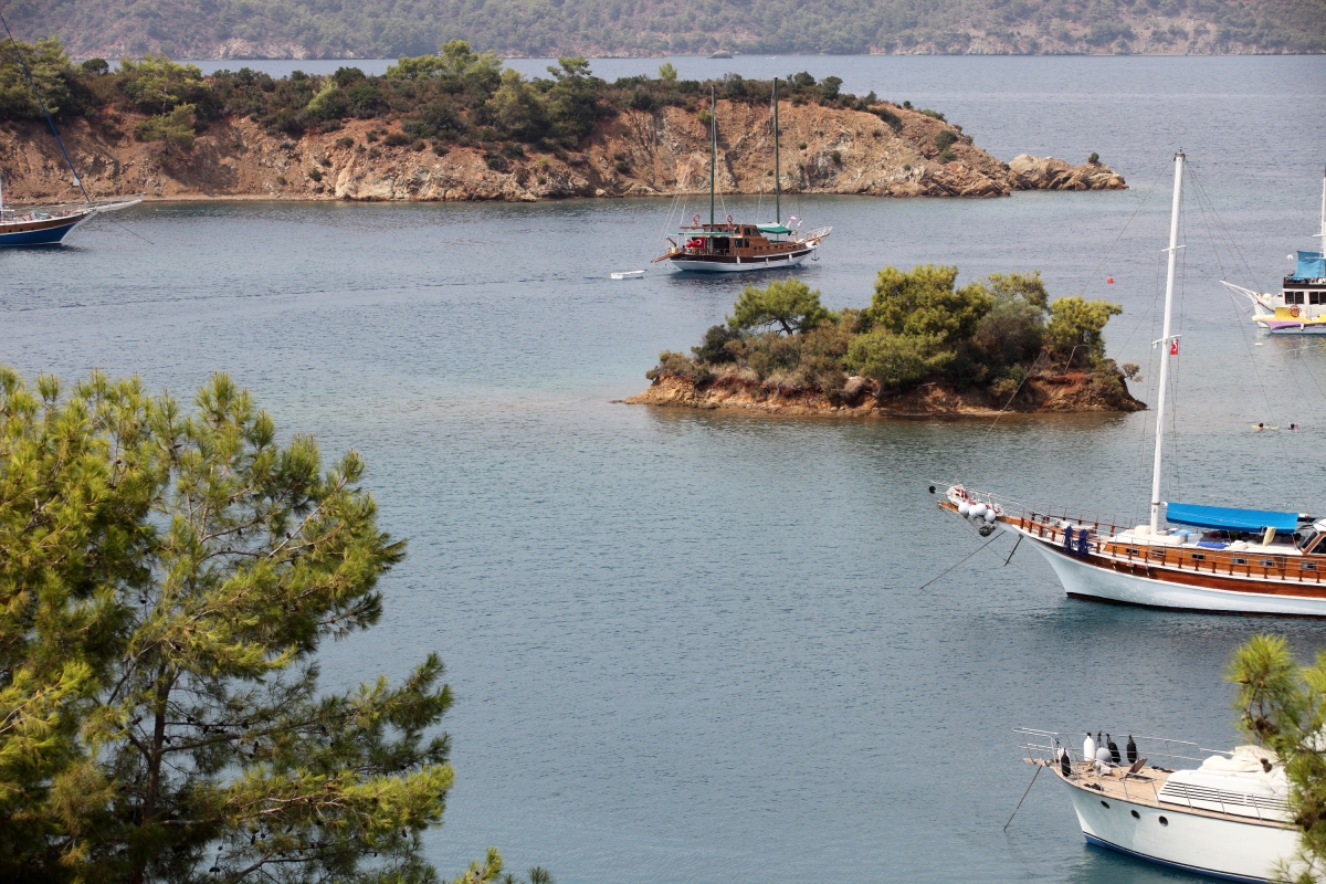 Diving Cruise 7 Days 6 Nights Fethiye to Gocek Blue Cruises Turkey