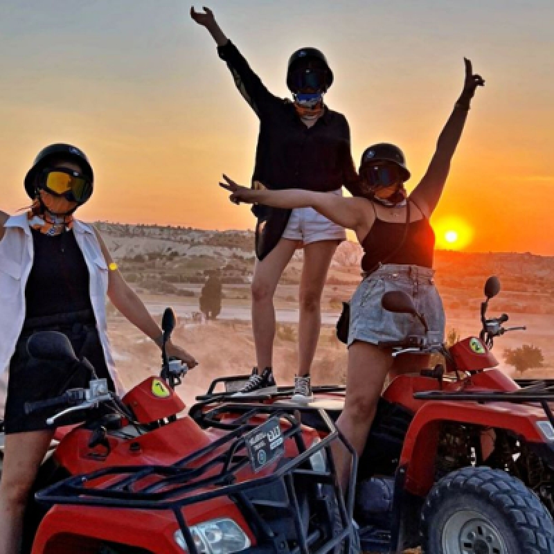 Daily Cappadocia Sunrise or Sunset Two Hours ATV  Ride (Including Transfer)