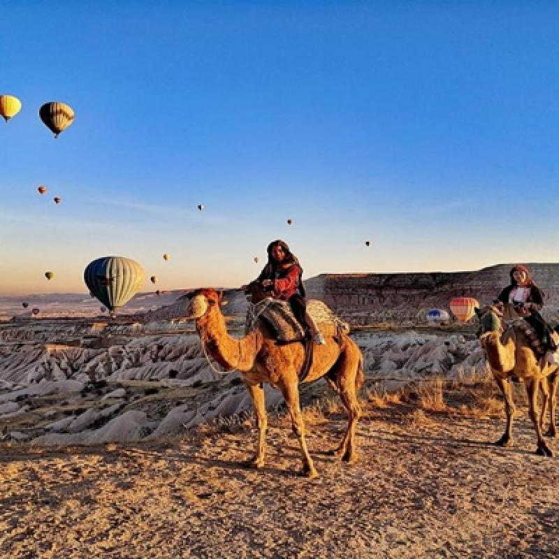 Daily Cappadocia Sunrise Or Sunset Two Hours Camel Riding (Including Transfer)