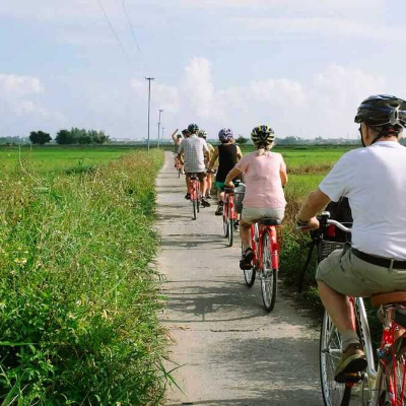 Tra Que Village Afternoon Cooking Farming Tour with Bike Ride in Hoi An