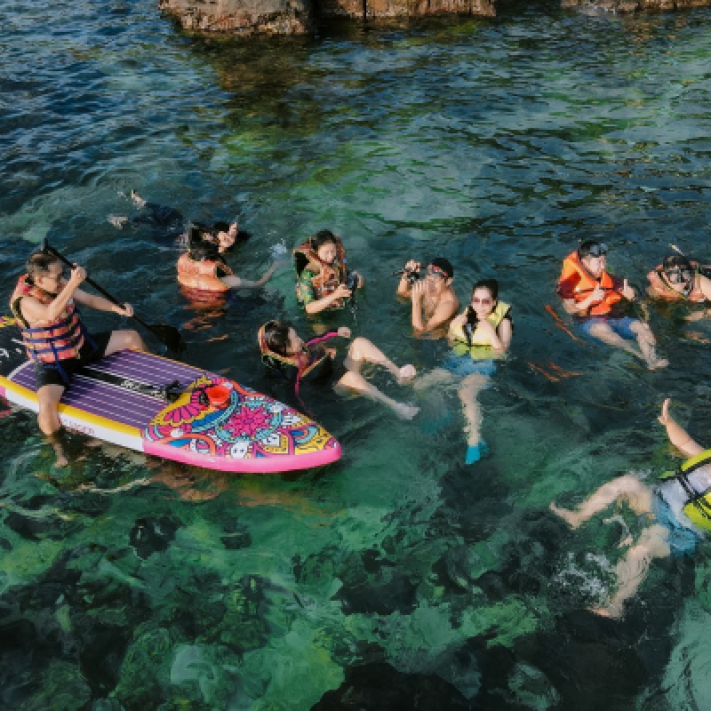 Full-Day Snorkel Island Hopping Tour Mong Tay Gam Ghi May Rut Islands