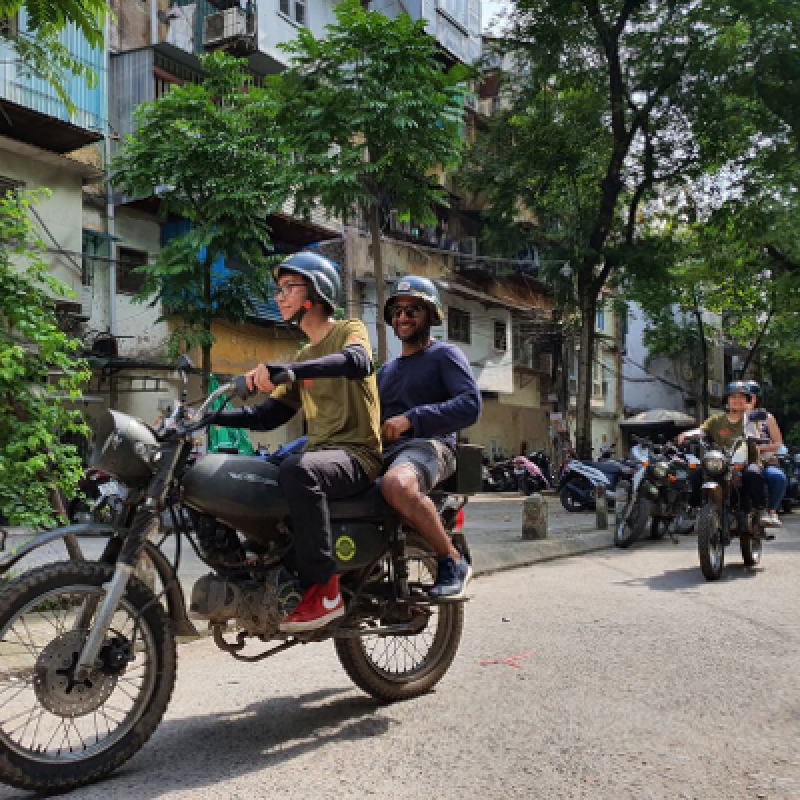 Hanoi Essential Sights Secrets Vintage Motorcycle Discovery Afternoon Tour