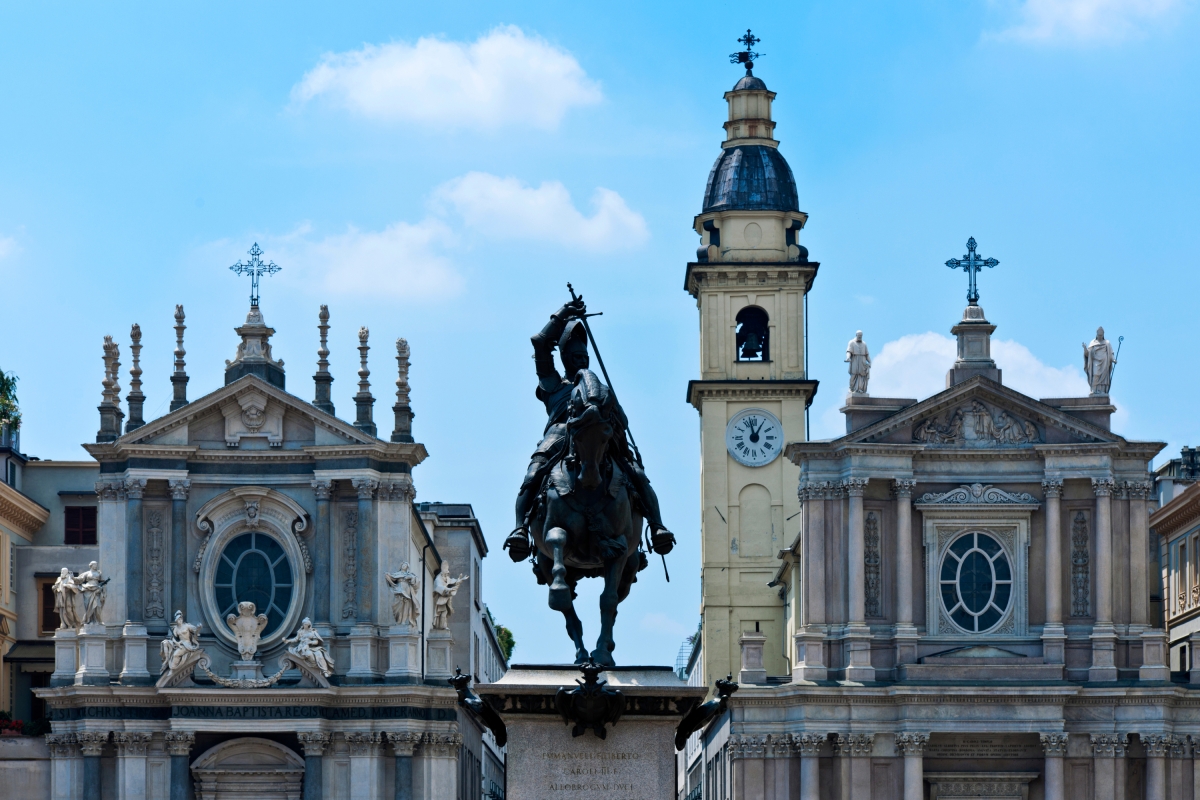Full Day Turin Guided Tour Departure from Milan