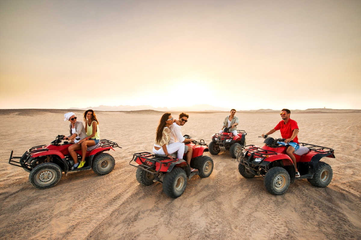 Dubai 30 Mins Single Self Drive Quad Bike, Desert Safari & Entertainment with BBQ Dinner