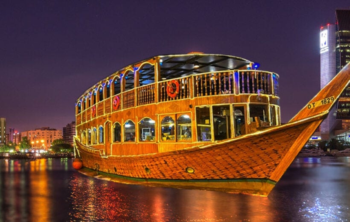 Dubai Full Day City Tour with Dhow Cruise Dinner