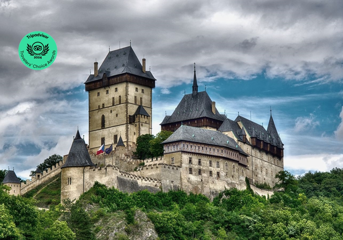 Karlstejn castle and Caves - Small group & All inclusive tour