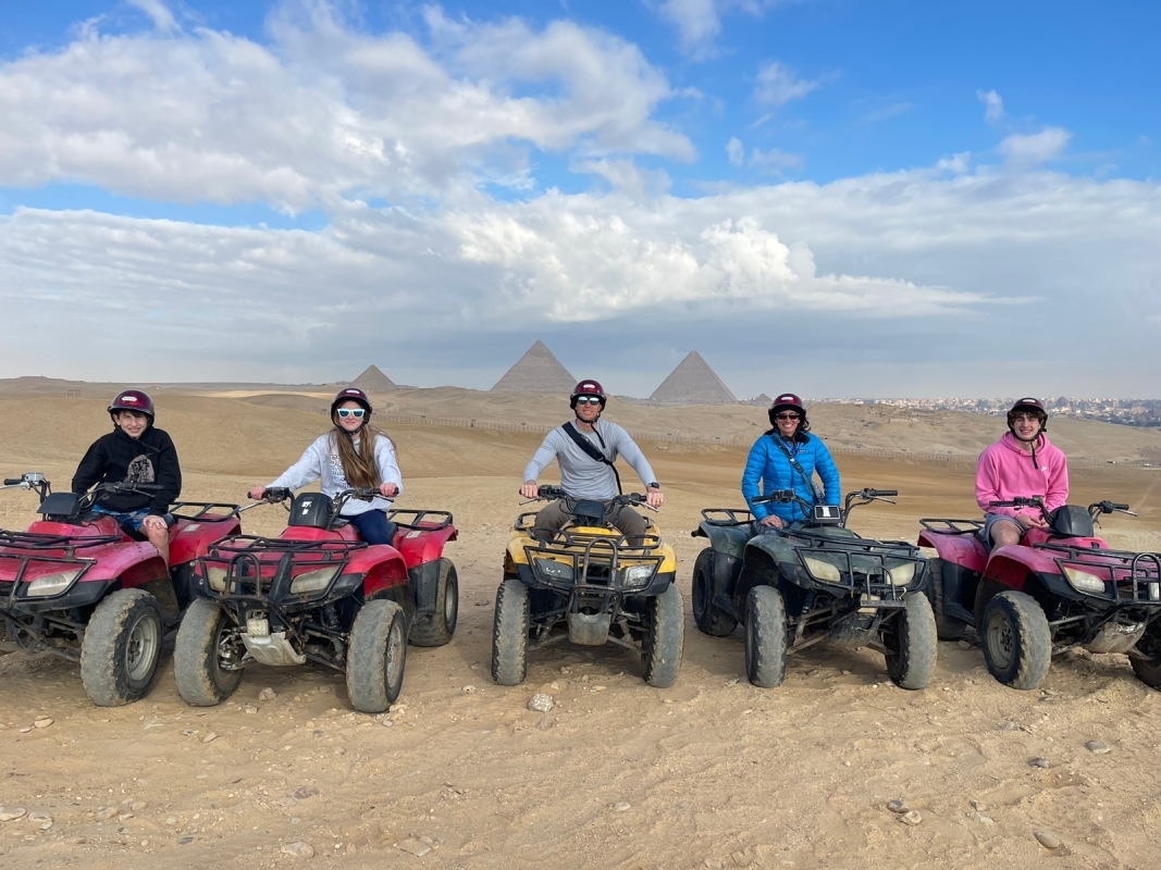 Quad Bike Ride In The Pyramids Of Giza