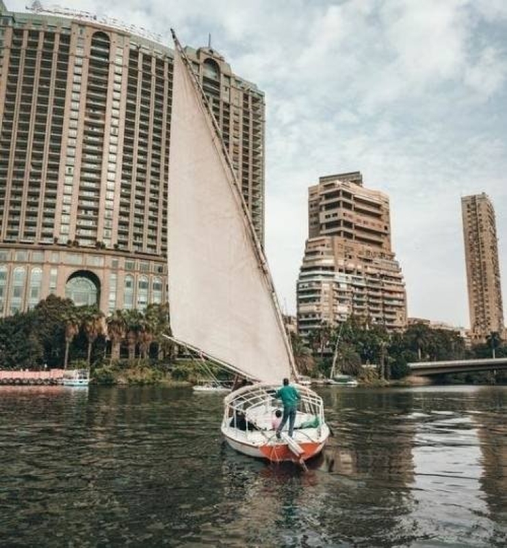 SHORT FELUCCA TRIP ON THE NILE IN CAIRO