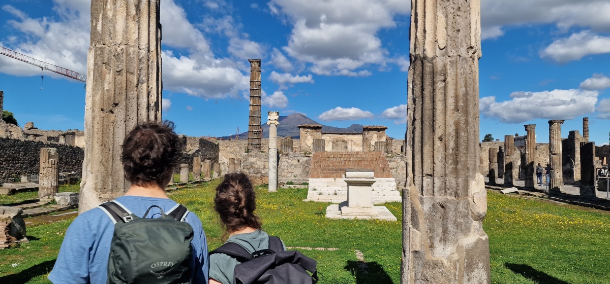 From Naples: Pompeii daily shared tour