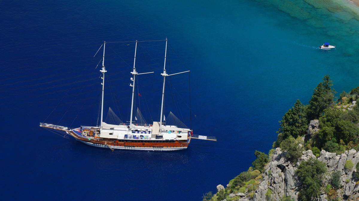 3 Days Kas to Olympos Gulet Blue Cruise