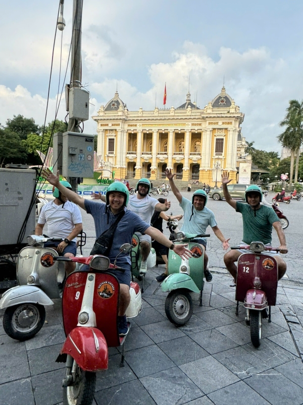 Hanoi Vespa Tours - Let Touch Hanoi’s Culture Lively on a Vespa scooter