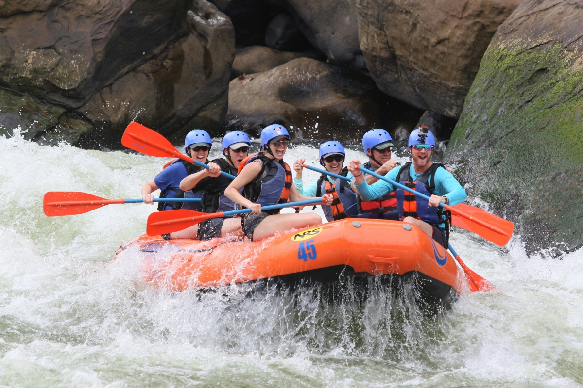 The Joy Of Rafting Trishuli River