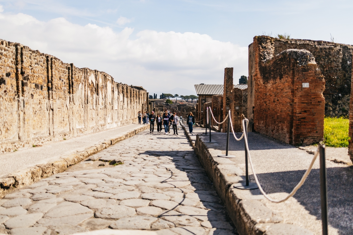 Visit the Pompeii archeological site with hotel pick up and guide included - Private tour