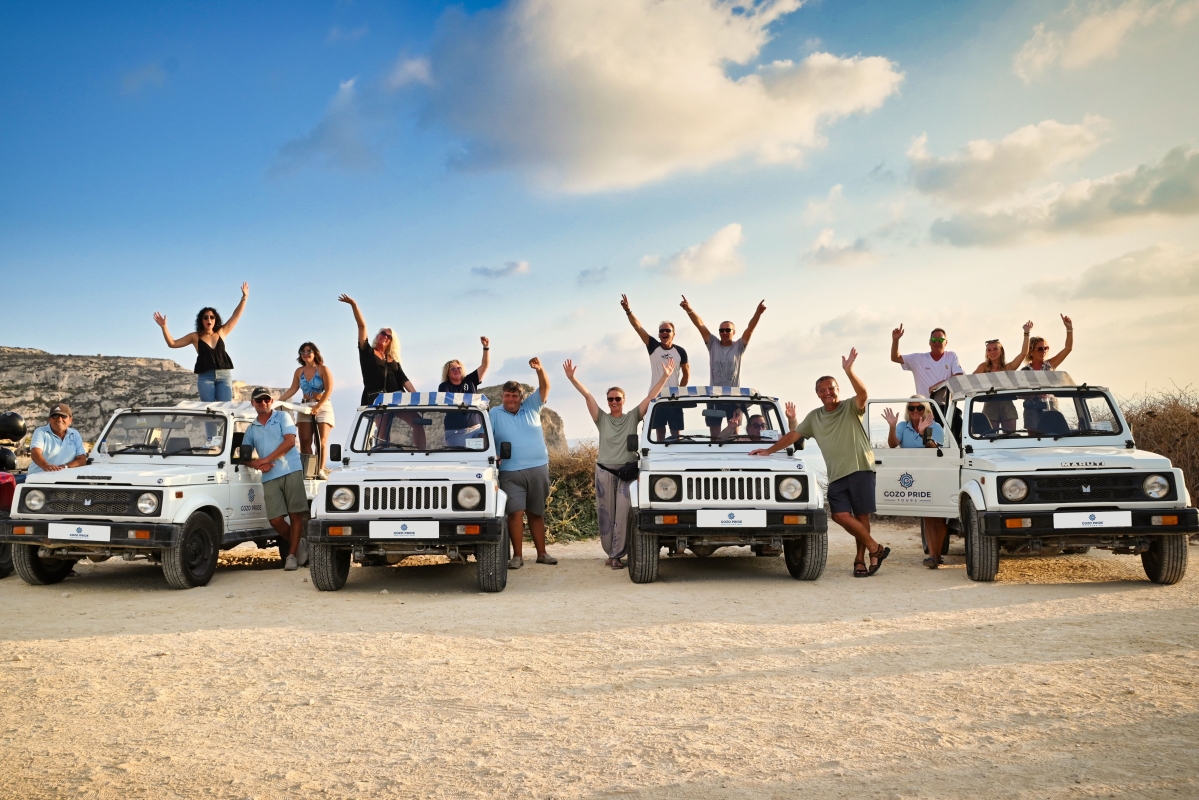 Gozo Sunset Jeep Tour & Comino Visit