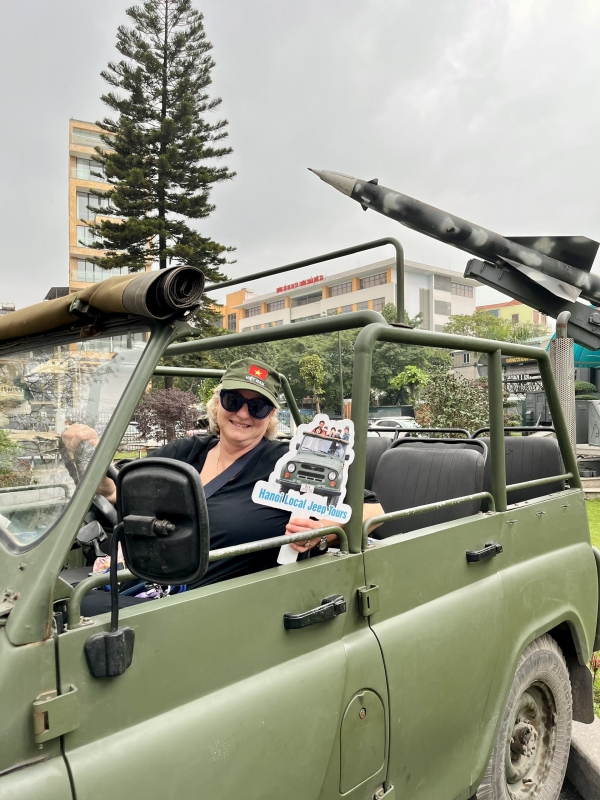 Hanoi Jeep Tour: Rich culture, history, and vibrant street life with Vietnam People’s Army Legend Jeep.