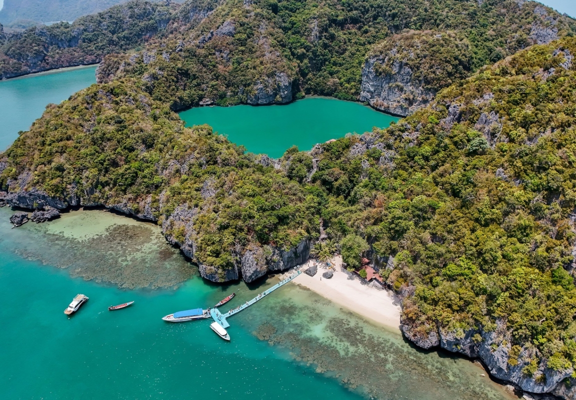 Angthong Marine Park Tour By Big boat (from Samui)