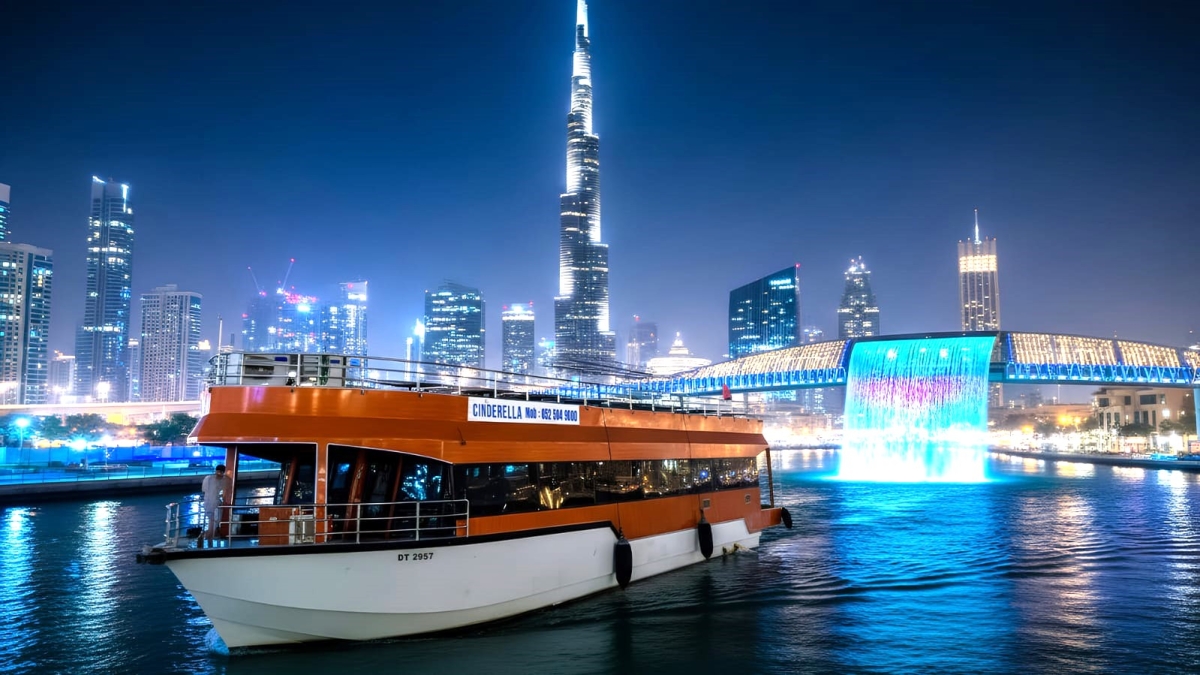 Luxury Burj Khalifa Dinner Cruise – 2 Hours