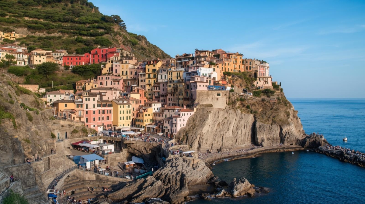Excursion to Pisa and Manarola, the jewel of the Cinque Terre, from Livorno