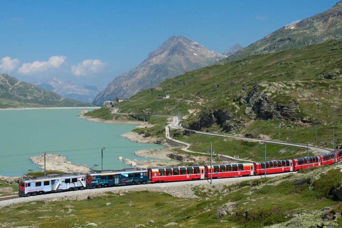 Bernina Express and Swiss Alps - Day Trip from Milan