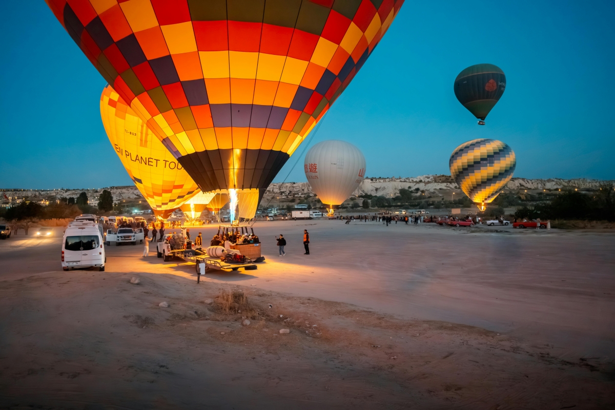 Cappadocia Hot Air Ballooning From Soganli