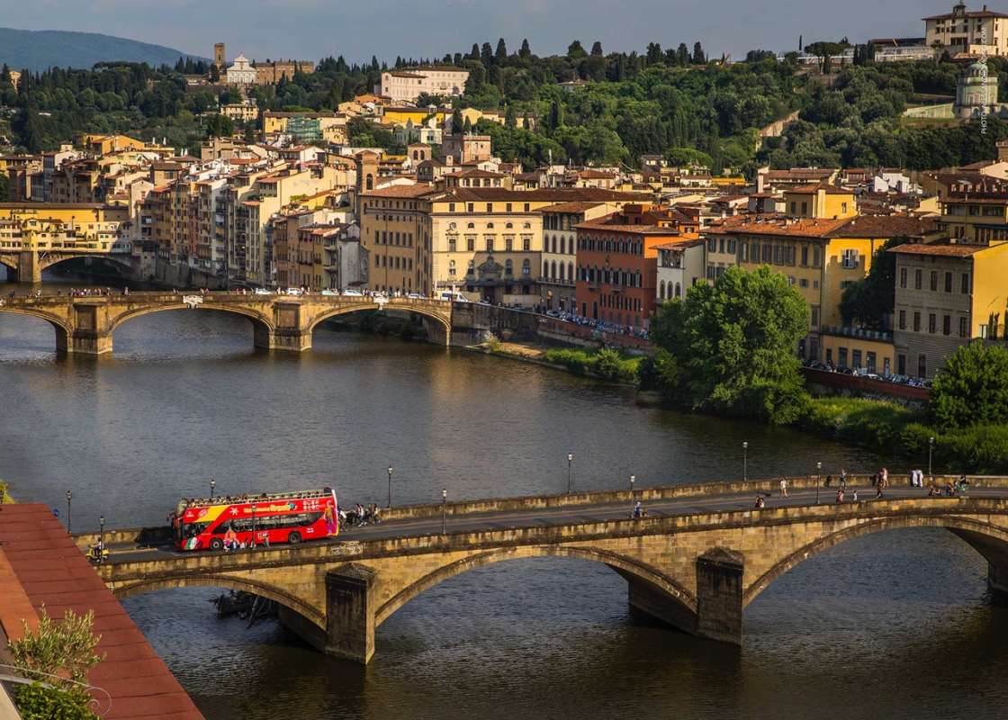 A Day in Florence: Round trip train ticket from Milan & Florence Hop On Hop Off Tour