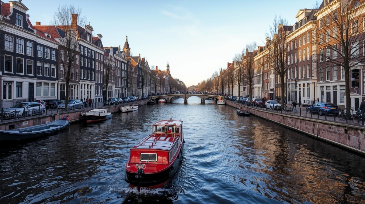 Van Gogh Museum & Boat Trip on the Canals of Amsterdam