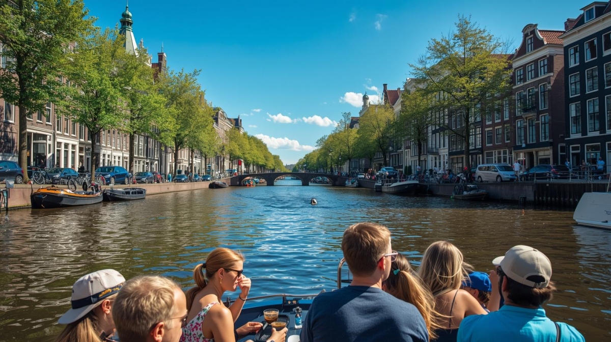 Amsterdam: Unlimited Pancake Boat Cruise from NDSM
