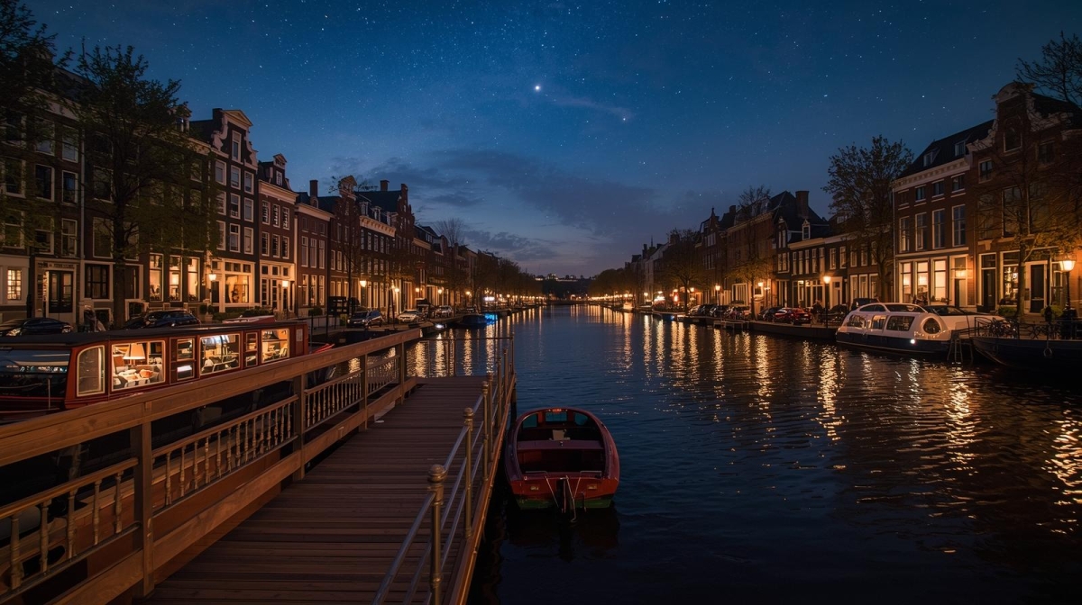 Amsterdam: Lovers Night Canal Cruise from Central Station
