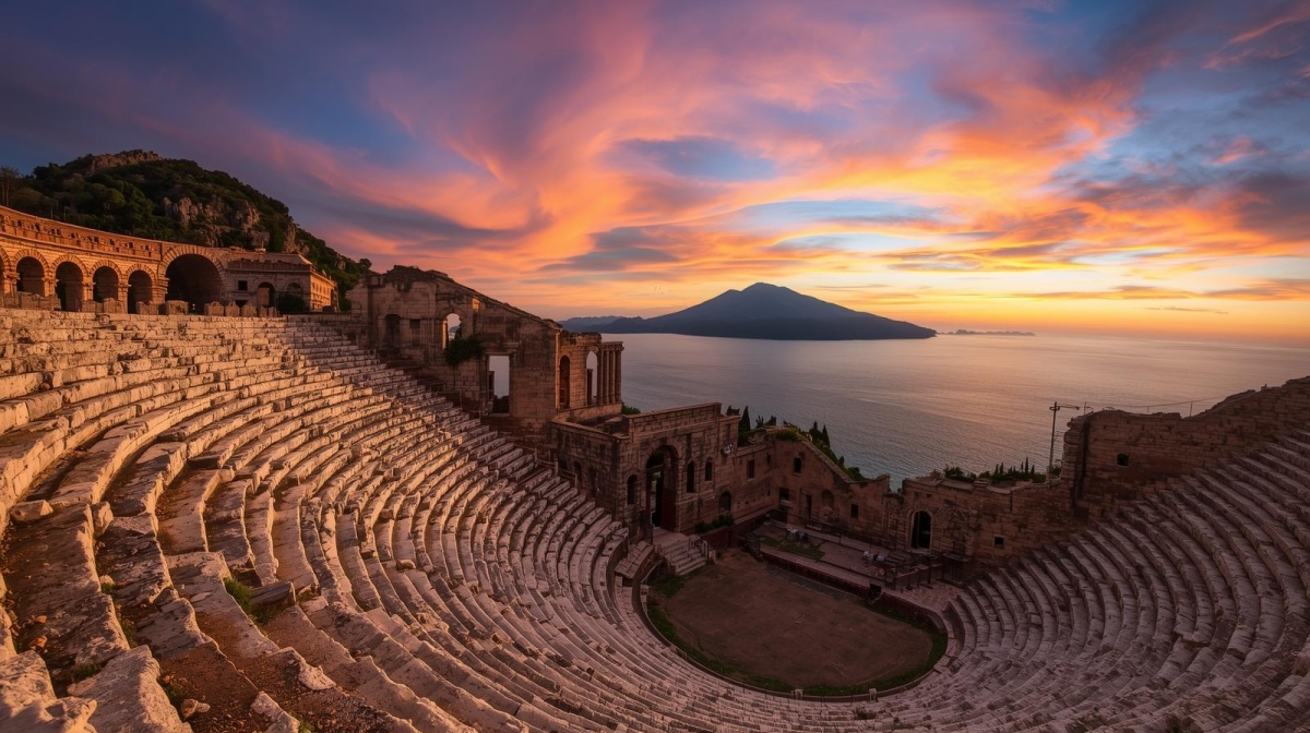 Ancient Theater of Taormina: Entry Ticket + Auduiguide