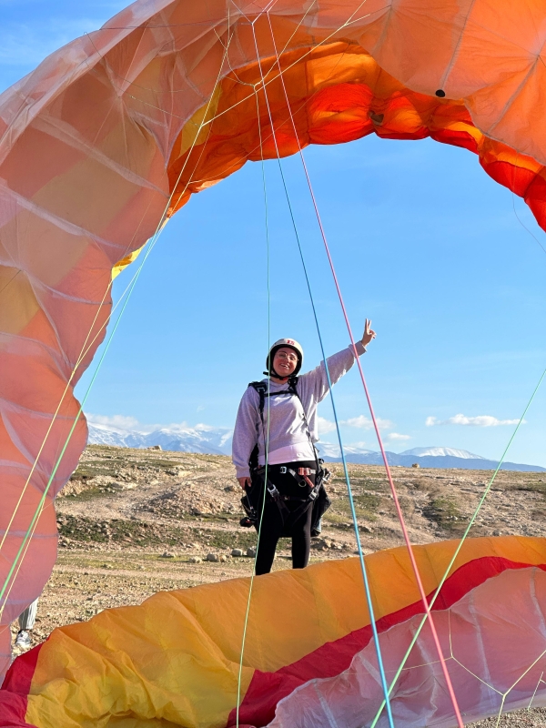 Glide over Aguergour after a Camel ride
