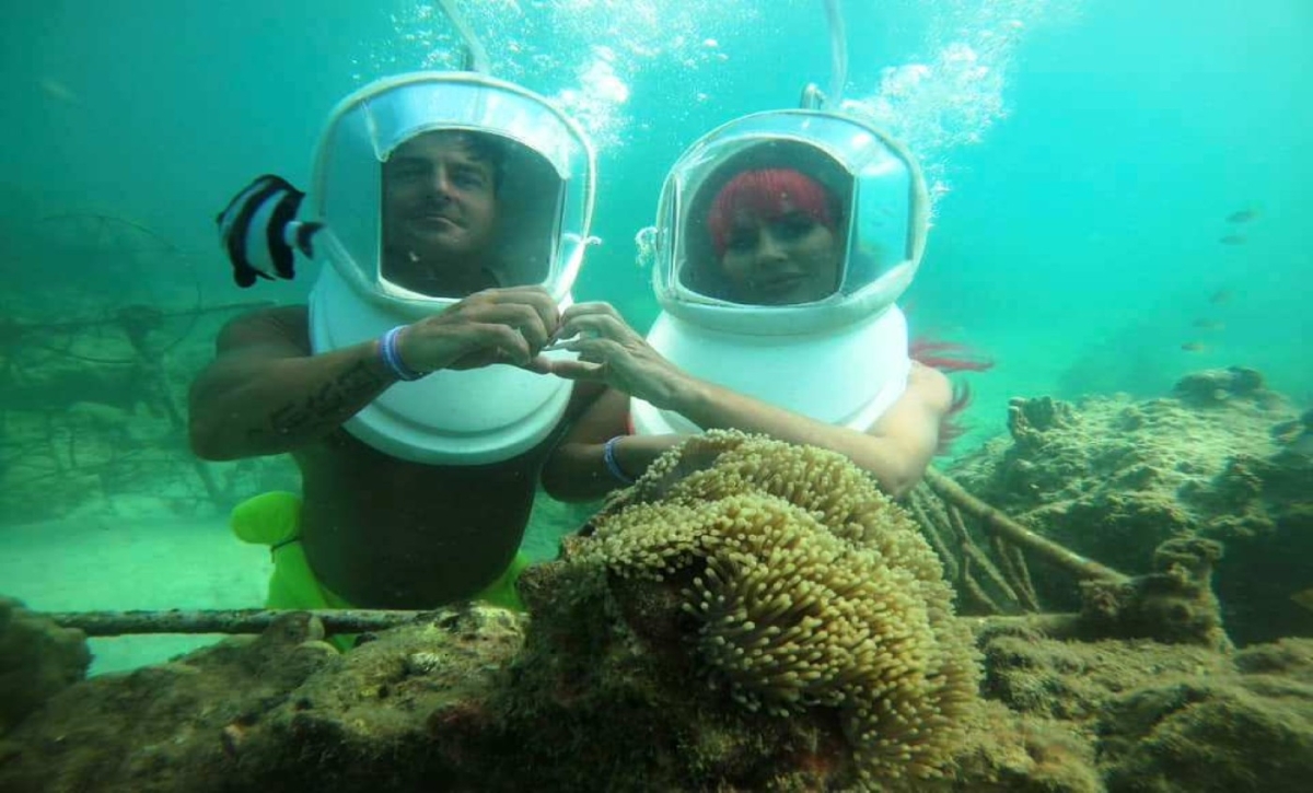Pattaya-Koh Larn: Speed boat +Sea walker +lunch