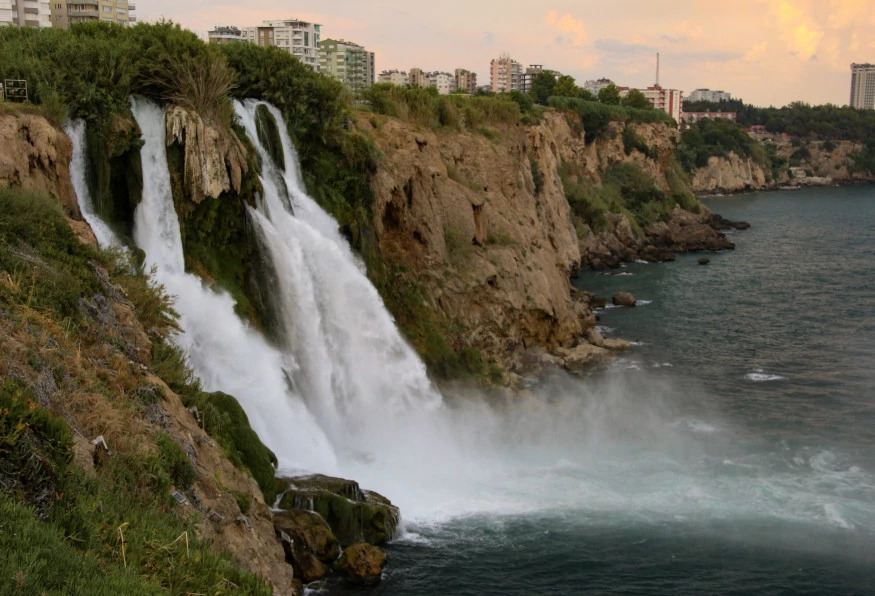 Daily Old City Antalya & Waterfall Tour from Kemer