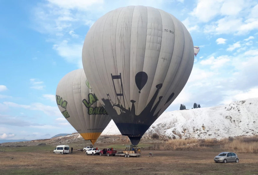 Daily Pamukkale Hot Air Ballooning Tour