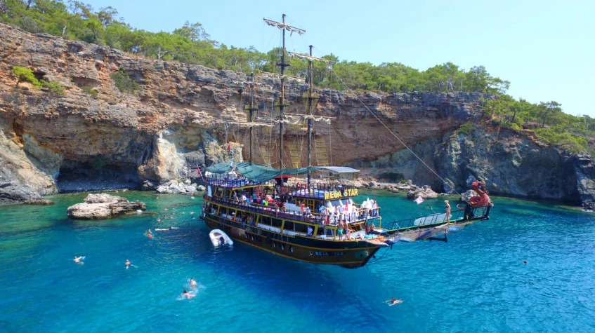 Antalya Boat Trip to Ancient Phaselis Tour