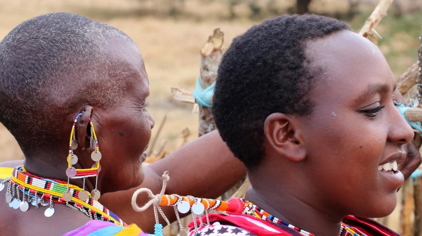 Daily Building Manyattas With the Maasai