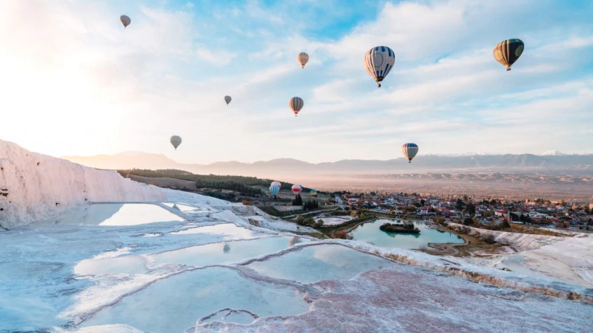 Pamukkale Baloon Ride from Bodrum