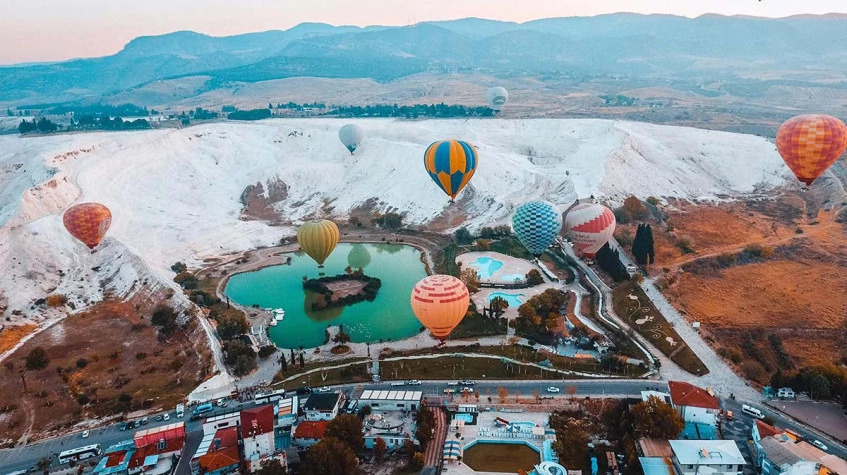 Pamukkale Baloon Ride from Bodrum
