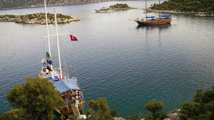 3 Day Kas to Olympos Blue Cruise