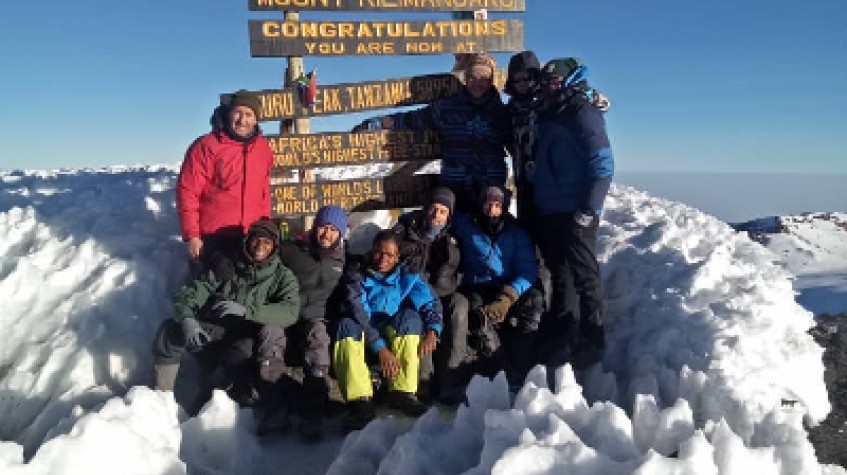 Kilimanjaro Climbing Via Lemosho Route 8 Days