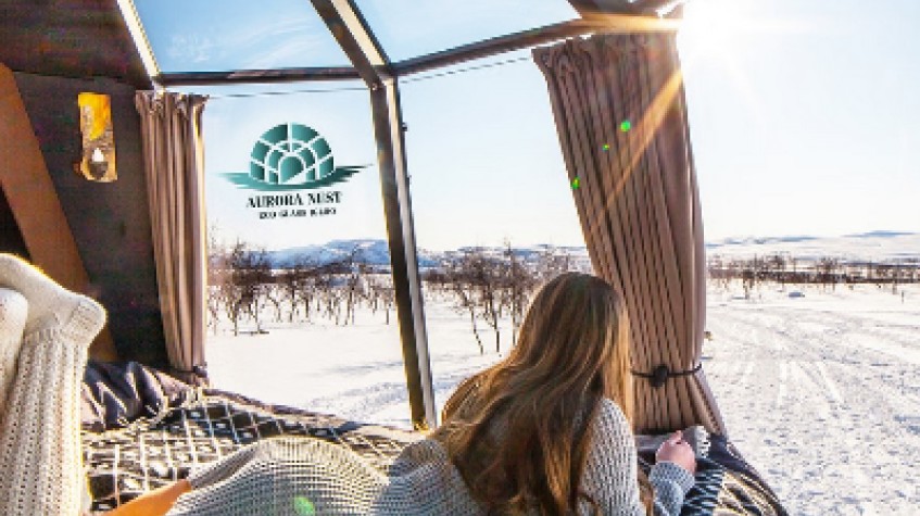 Aurora Nest: Eco Glass Igloo