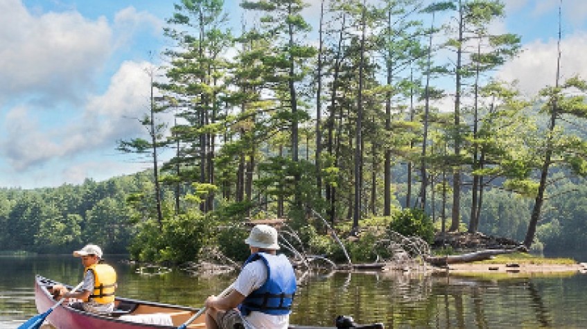 Canoeing Adventure in the Wilderness of Lapland