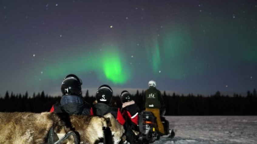 Sleigh Ride and Northern Lights Hunting